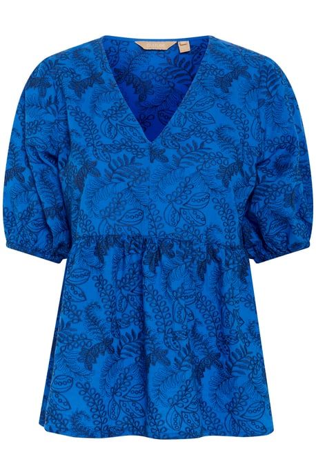 Kurzarm-Bluse CUtaylar Relaxed fit navy blue - Image 4