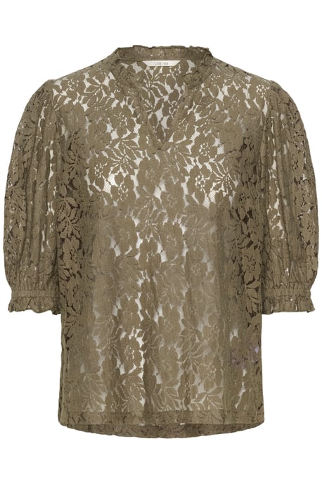 Kurzarm-Bluse CRKaspis A-shape khaki - Image 4