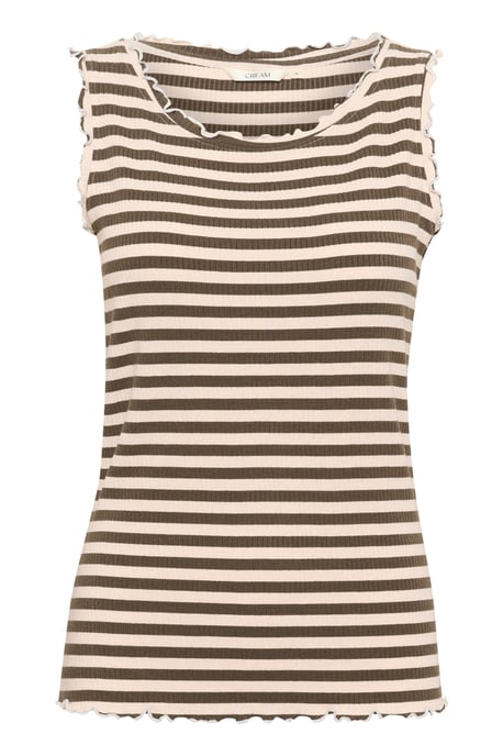 Jerseytop CRRibba Slim fit beige - Image 4