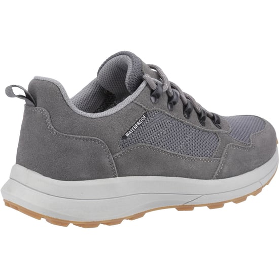 Cotswold Elmfield Wildleder Mesh Herren Turnschuhe In Grau - Image 2