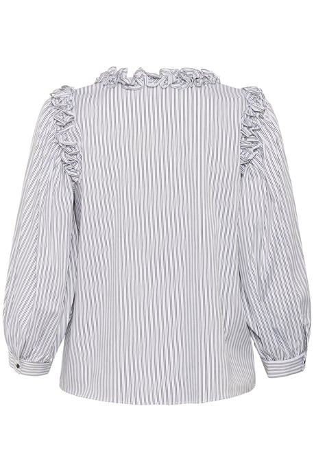Langarm-Bluse KBBeatrice Feminine white black - Image 5