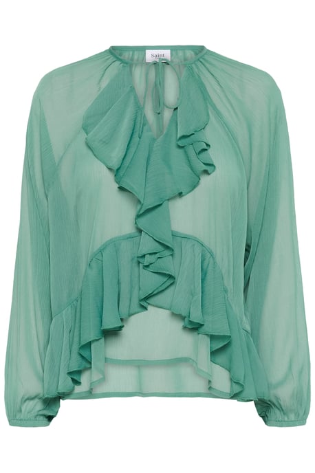 Langarm-Bluse JacelynSZ Lockere Passform - Image 4