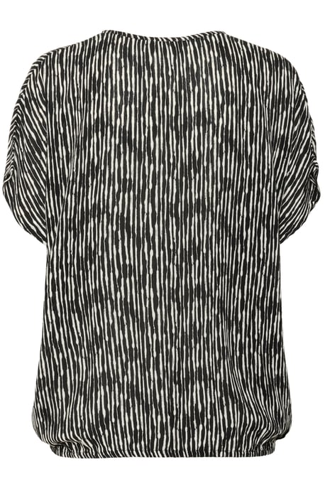 Ärmellose Bluse KAamber Loose fit black offwhite - Image 5