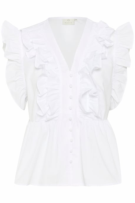 Kurzarm-Bluse KAgerid Regular fit white - Image 4