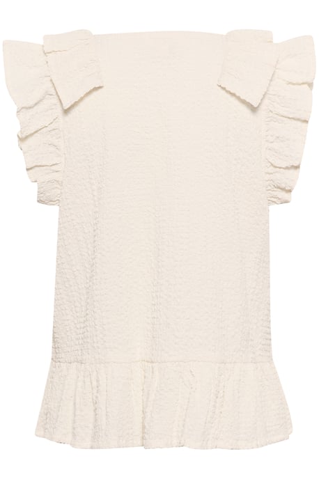 Ärmellose Bluse TrojaPW Gerade Passform white - Image 5