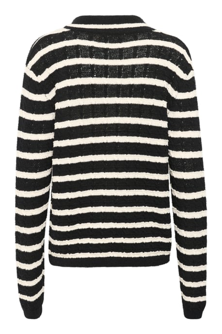 Strickjacke CUursula Casual fit black white - Image 5