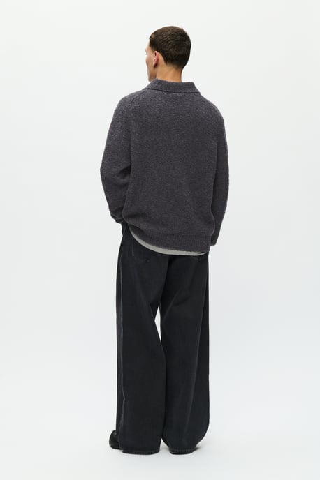 Strickjacke WWAndy Casual fit black offwhite - Image 3