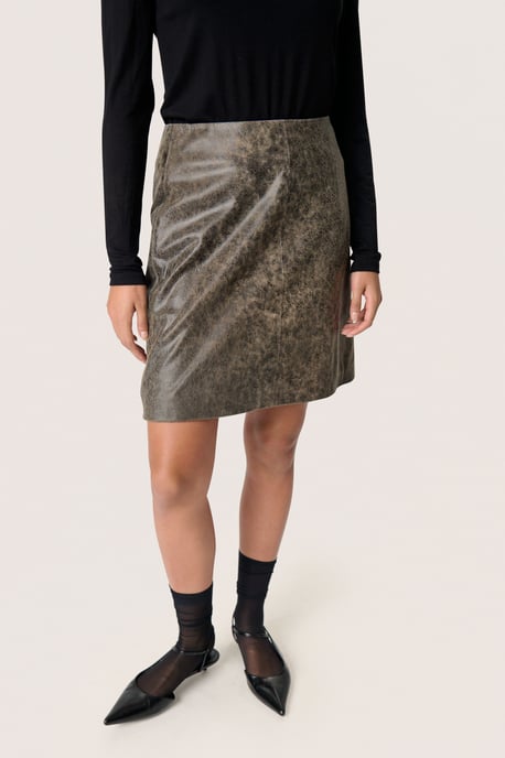 Lederrock SLIsabeau A-shape black - Image 3