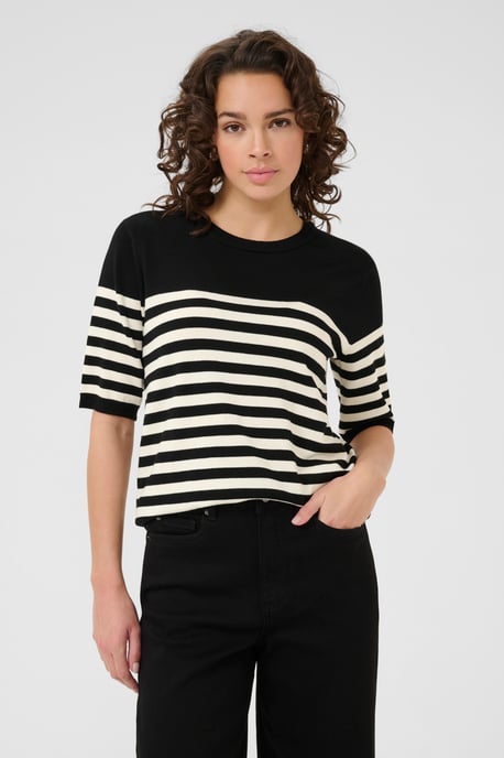 Strickpullover KAlizza Regular fit black offwhite - Image 3