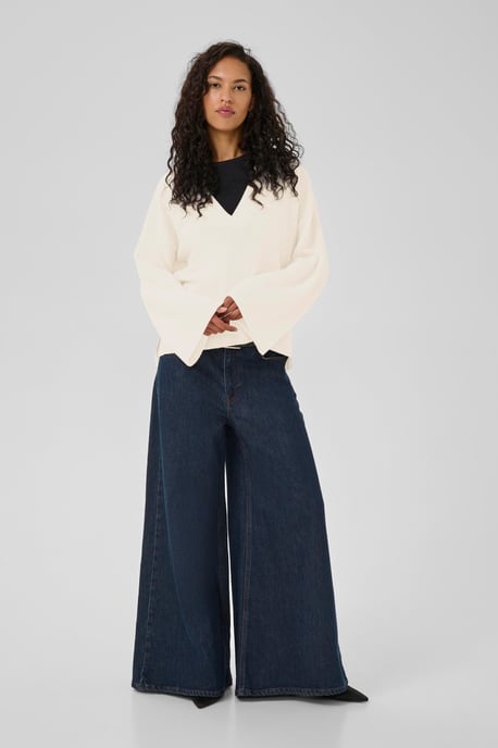 Strickpullover HuxiMW Regular fit white - Image 1