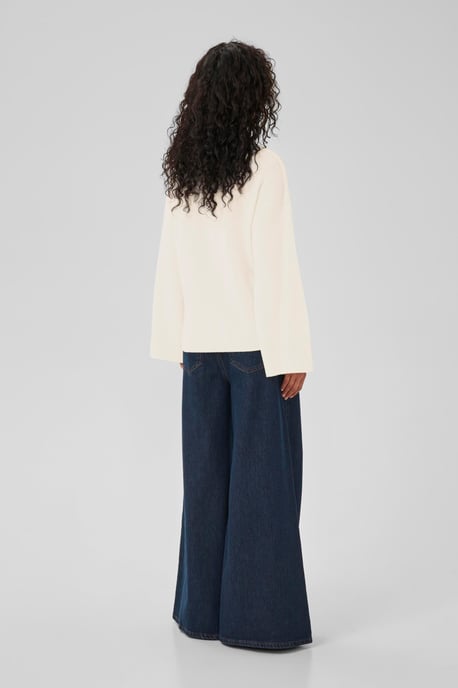 Strickpullover HuxiMW Regular fit white - Image 3