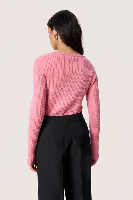 Strickpullover SLSpina Gerade Passform pink - Image 3