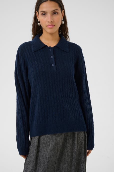 Strickpullover KBBrona Regular fit navy - Image 3