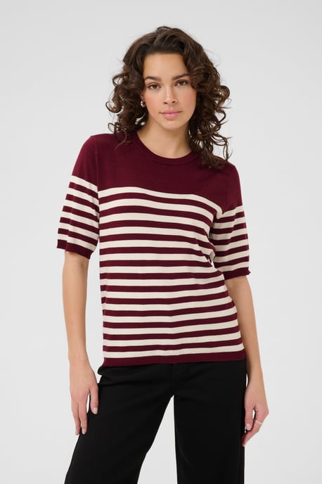 Strickpullover KAlizza Regular fit white red - Image 3