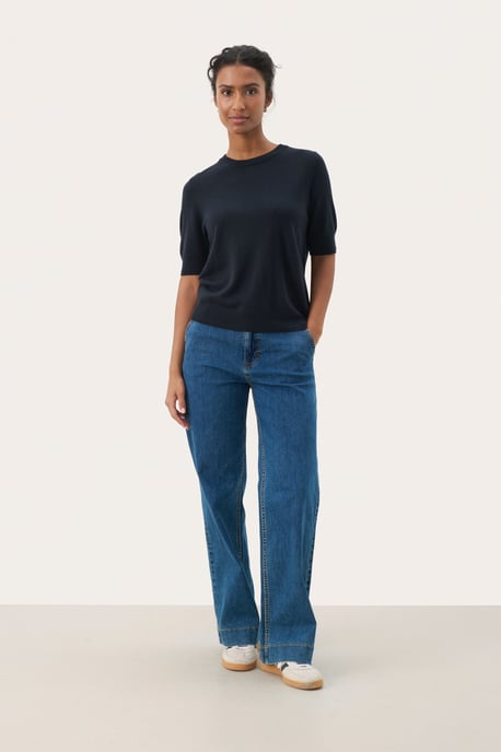 Strickpullover NatanyaPW Classic fit navy - Image 1