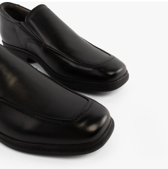 Geox Federico D Jungen Leder-Schulschuhe Schwarz - Image 2