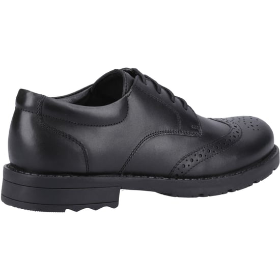 Hush Puppies Brian Senior Lederschuhe In Schwarz Für Herren - Image 2