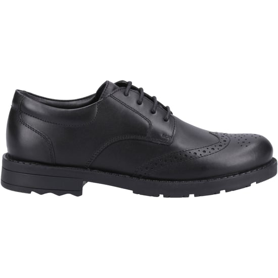 Hush Puppies Brian Senior Lederschuhe In Schwarz Für Herren - Image 5