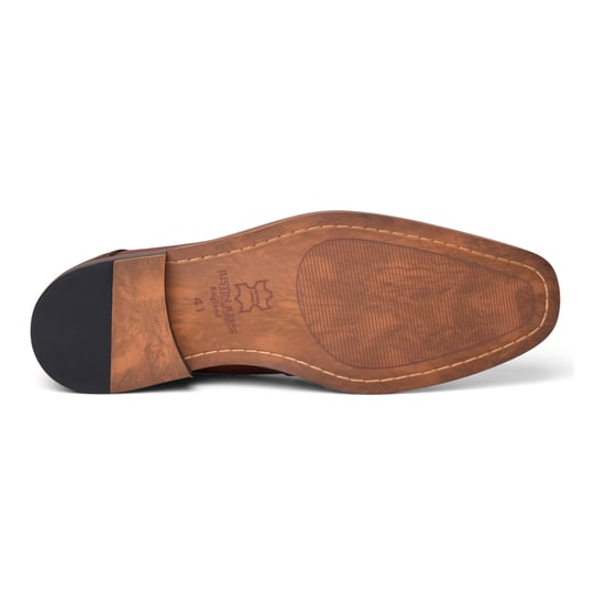 Justin Reess Herren-Oxford-Schuhe aus braunem Leder zum Schnüren - Jenson - Image 5