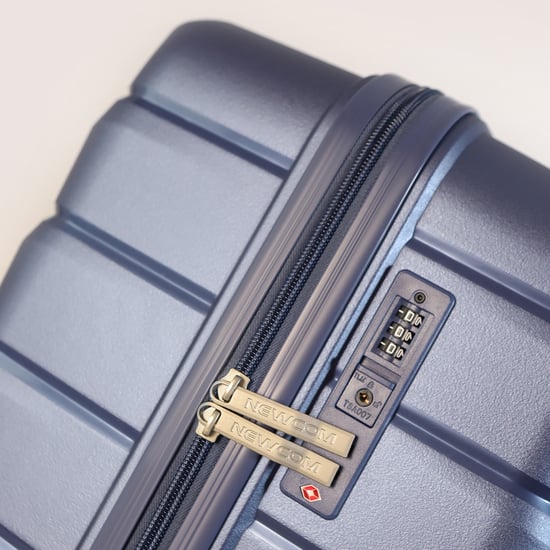 Hartschalenkoffer TSA Rauchblau Robuster 8-Rad-Handgepäck-Reisekoffer für den Urlaub - Image 6