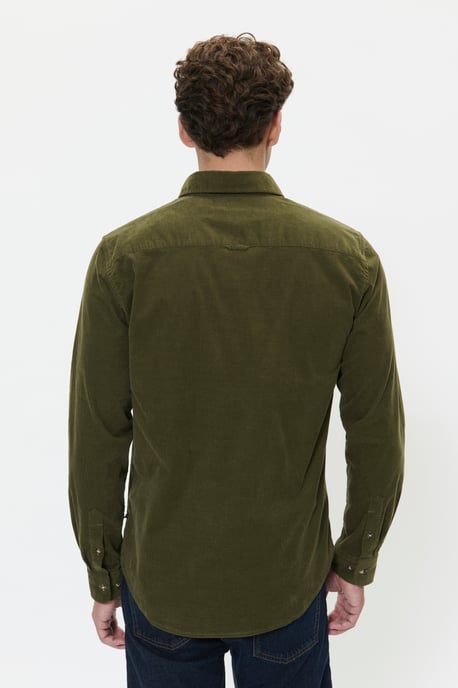 Langarm - Hemd MAtrostol Gerade Passform khaki - Image 3
