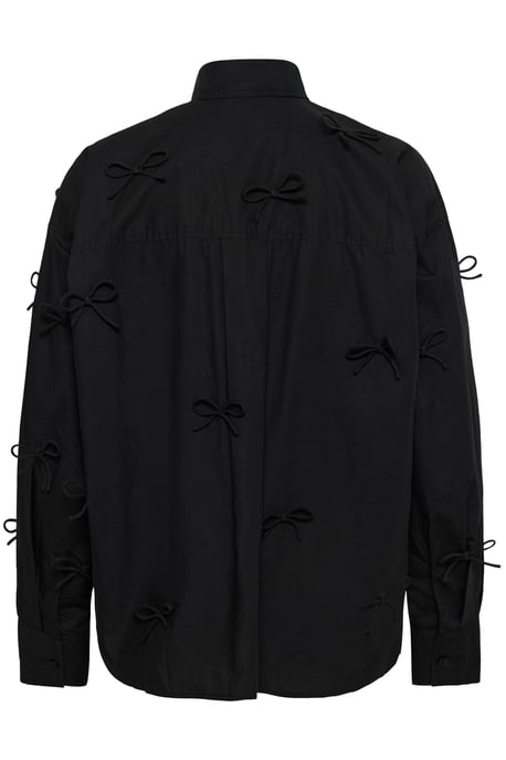 Langarm - Hemd SLJoa Lockere Passform black - Image 5