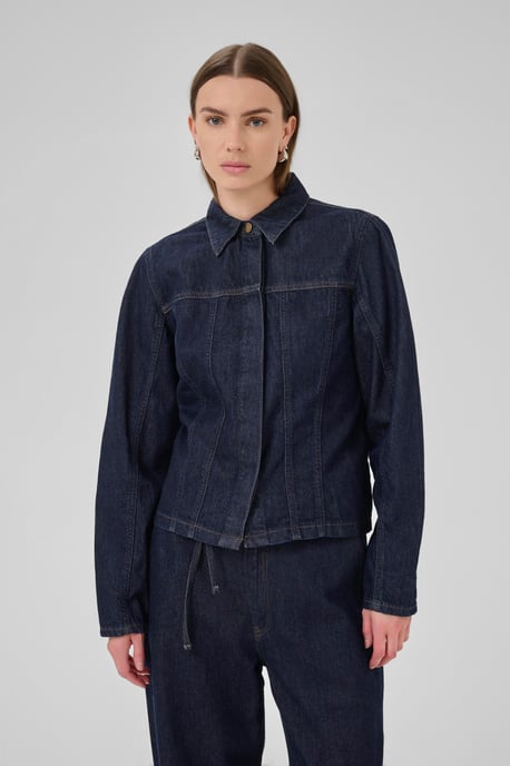 Jeanshemd MWFiluca Regular fit dark blue - Image 3