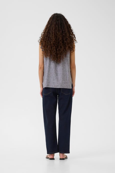 Langarm - Hemd DallyIW Gerade Passform blue - Image 3