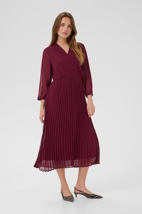 Kleid CUkila Feminine bordo - Image 3