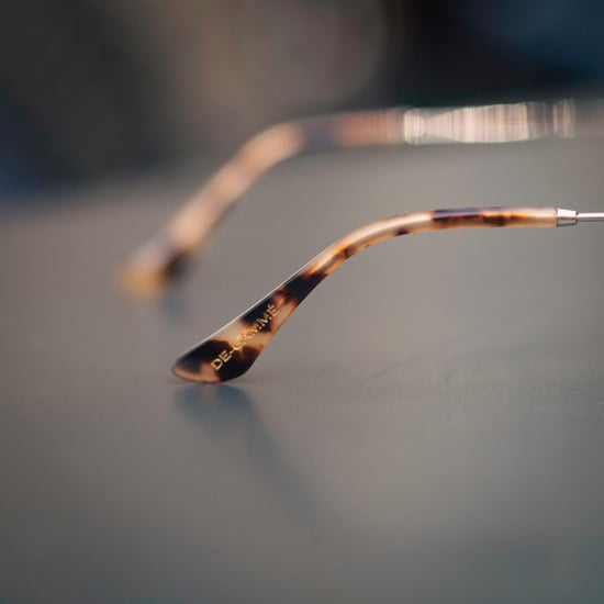 De-Gamme Silberne rechteckige Retro-Sonnenbrille mit Polarisation – Napoli - Image 4