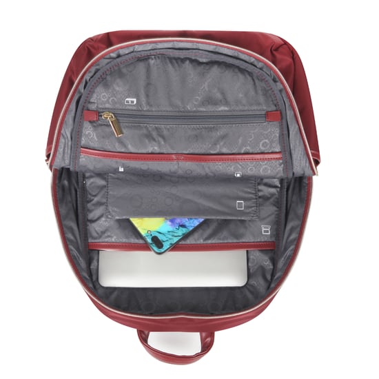 Rucksack 40 x 30 x 14 cm Rot Untersitz Reise-Kabinentasche für Ryanair, Easy Jet - Image 5