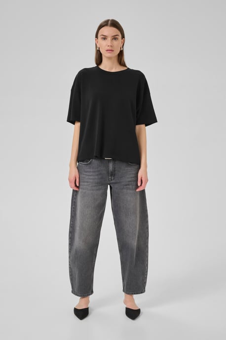 T-shirt HelleMW Baggy fit black - Image 1
