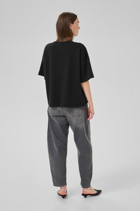 T-shirt HelleMW Baggy fit black - Image 2