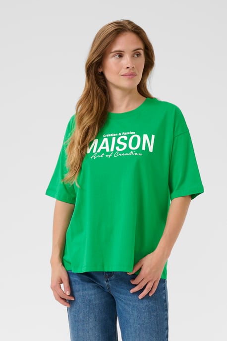 T-shirt KAharries Oversize fit green - Image 3