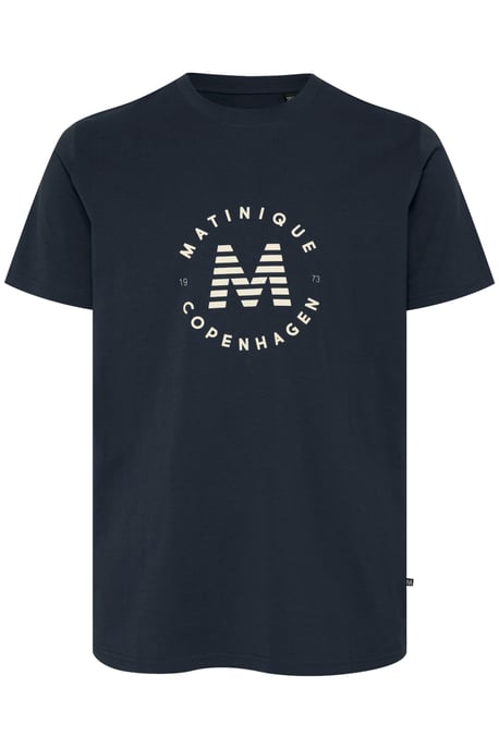 T-shirt MAjeramy Gerade Passform navy blue - Image 1