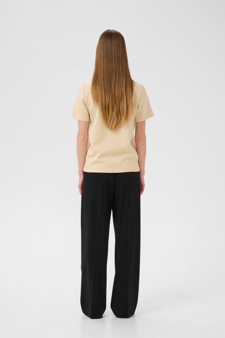 T-shirt VincentIW Gerade Passform beige - Image 3