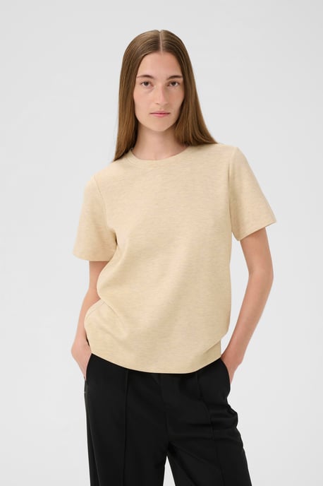 T-shirt VincentIW Gerade Passform beige - Image 4