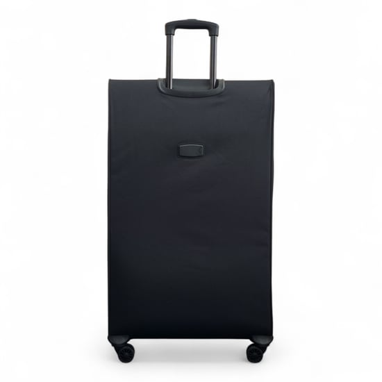 Erweiterbarer, weicher, schwarzer, extragroßer, leichter Koffer mit 8 Rädern, Reisetaschen - Image 6