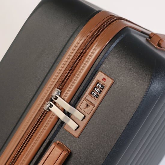 Hartschalenkoffer Schwarz Robustes Kofferset 8 Rollen Handgepäck Urlaub Reisekoffer - Image 5