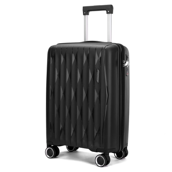 Robuster Hartschalen-Kabinenkoffer 37,5 x 20,5 x 55 cm TSA-Gepäck passend für Easyjet, Ryanair, Wizzair - Image 4