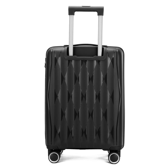 Robuster Hartschalen-Kabinenkoffer 37,5 x 20,5 x 55 cm TSA-Gepäck passend für Easyjet, Ryanair, Wizzair - Image 6