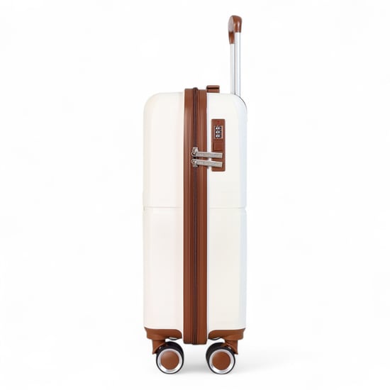 Hartschalen-Kabinenkoffer 37 x 22 x 56 cm PP Gepäckkoffer Passend für Easyjet, Ryanair - Image 5