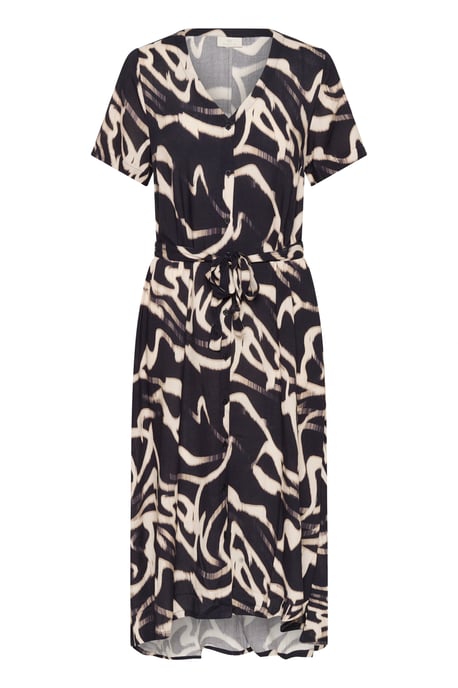 Kleid KAbeathe A-shape black offwhite - Image 4