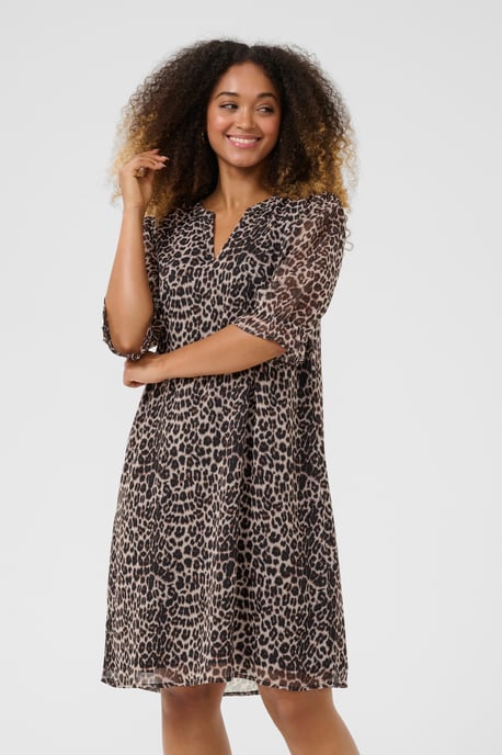 Kleid CRYuna Regular fit leopard - Image 3