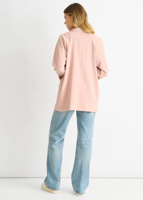 Blush Taillierter Blazer in Übergröße - Image 4