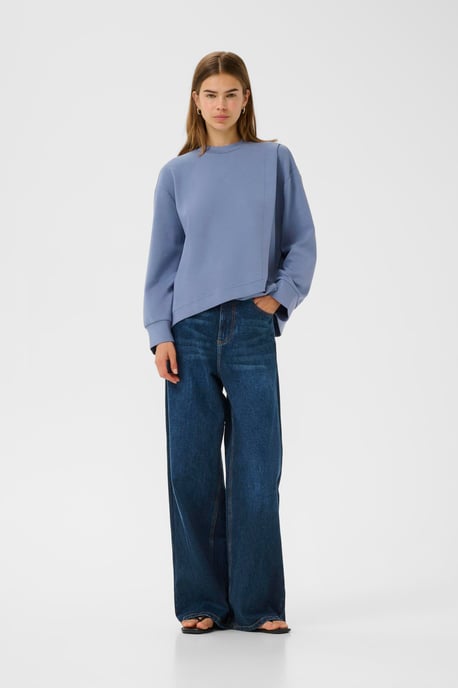 Sweatshirt GidaIW Baggy fit blue - Image 1