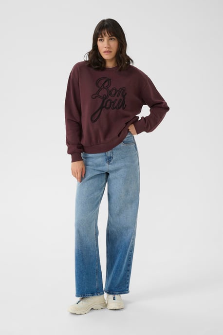 Sweatshirt KAberta Loose fit brown - Image 1