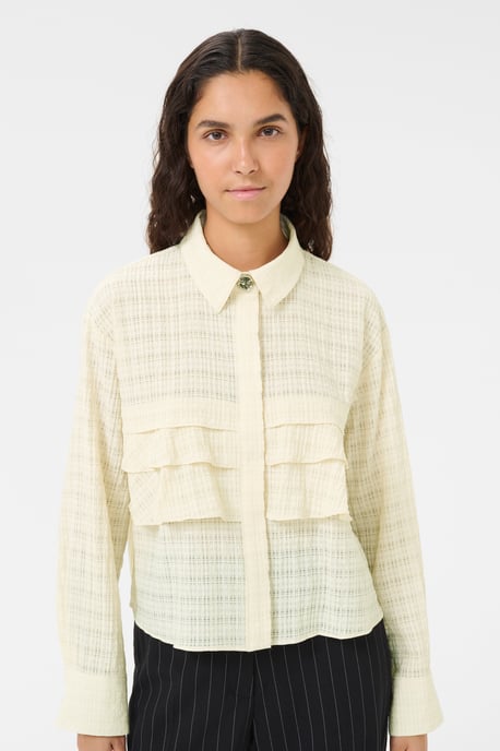 Langarm - Hemd KBAyo Baggy fit cream - Image 3