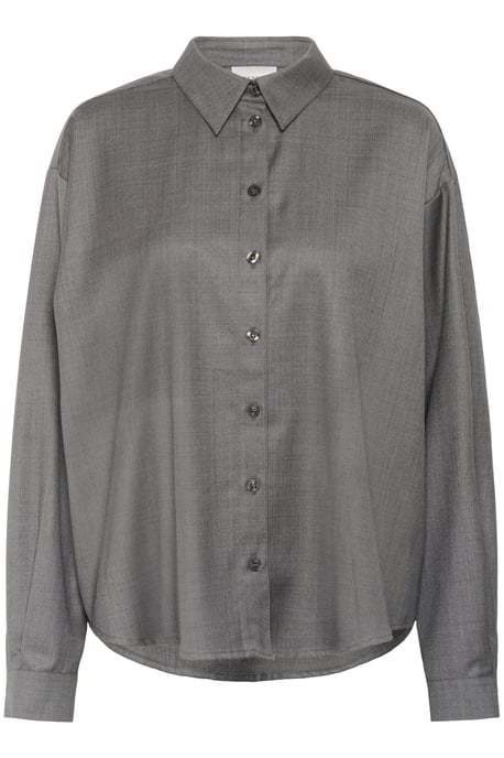 Langarm - Hemd GZeffy Loose fit dark grey - Image 4