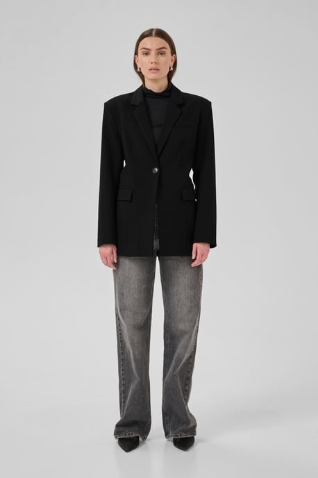 Blazer MilanMW Tight fit black - Image 1